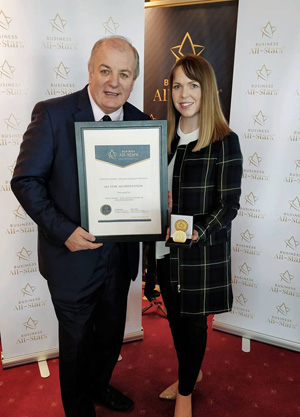 GASTROLIFE WINS BUSINESS ALL-STAR ACCREDITATION AWARD 2017